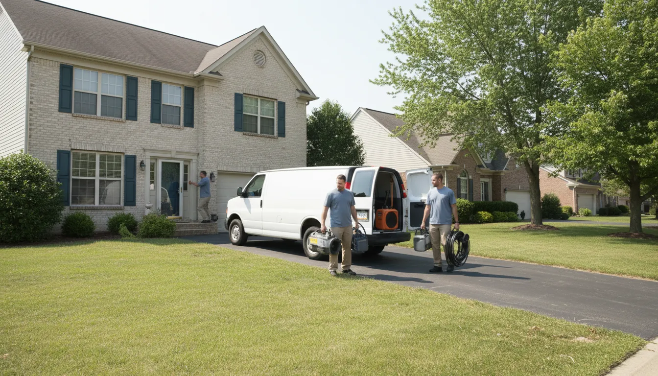 Emergency Water Extraction in Caldwell, Ohio